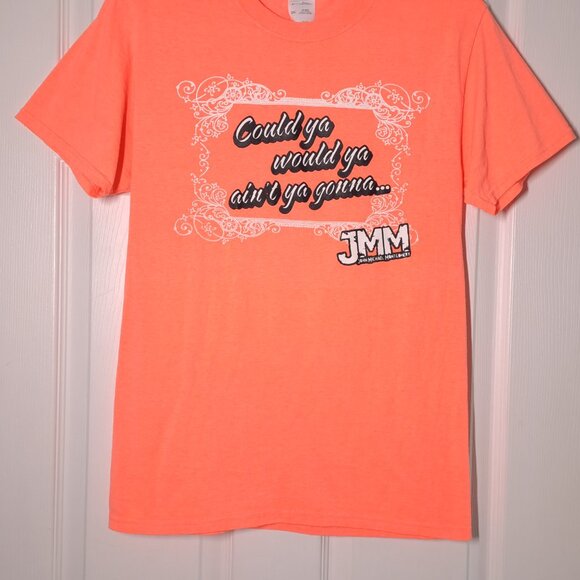 John Michael Montgomery Be My Baby Tonight Lyrics USED Shirt (S, Country Music) - Picture 6 of 7